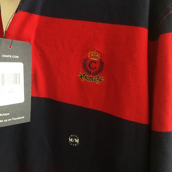 BRAND NEW Chaps Rugby Shirt - Picture 3 of 3